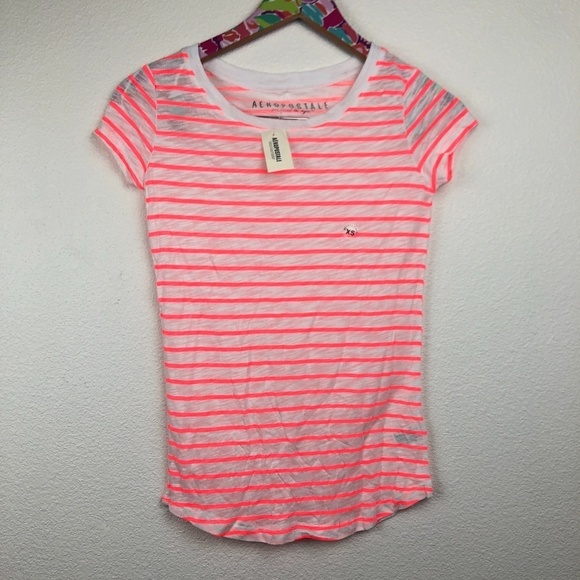 NWT Aeropostale striped tee size XS // 0436 - Picture 1 of 4